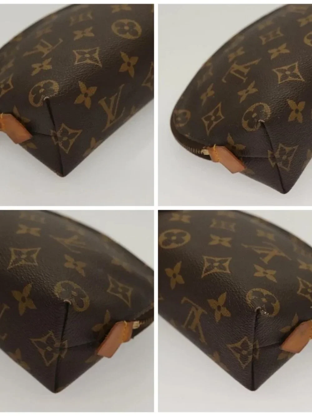 LOUIS VUITTON Monogram Pochette Cosmetic PM Pouch M43998 LV Auth 135599